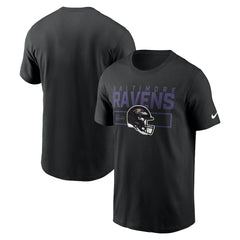 Nike Baltimore Ravens Primetime Helmet Essential T-Shirt Black