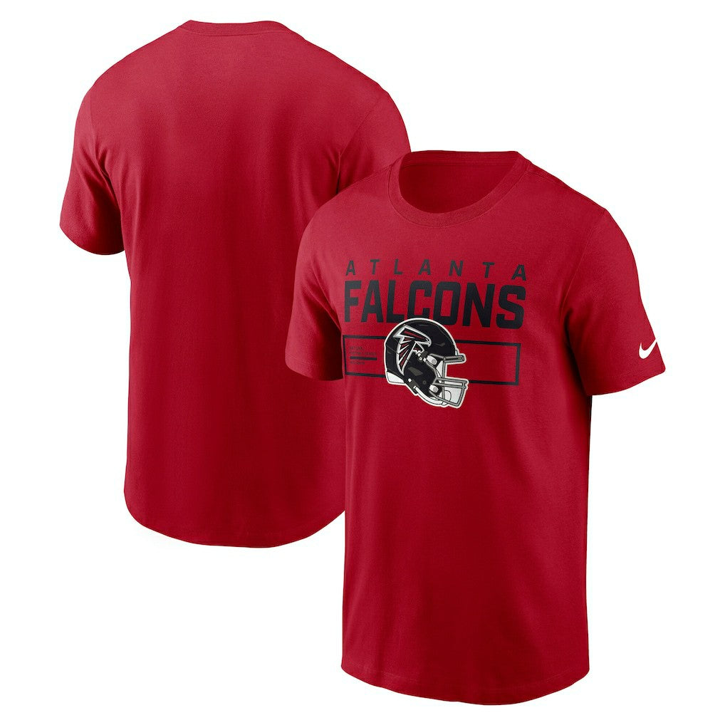 Nike Atlanta Falcons Primetime Helmet Essential T-Shirt Red