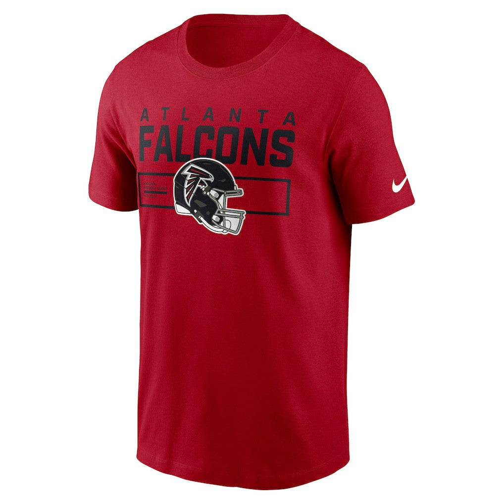 Nike Atlanta Falcons Primetime Helmet Essential T-Shirt Red