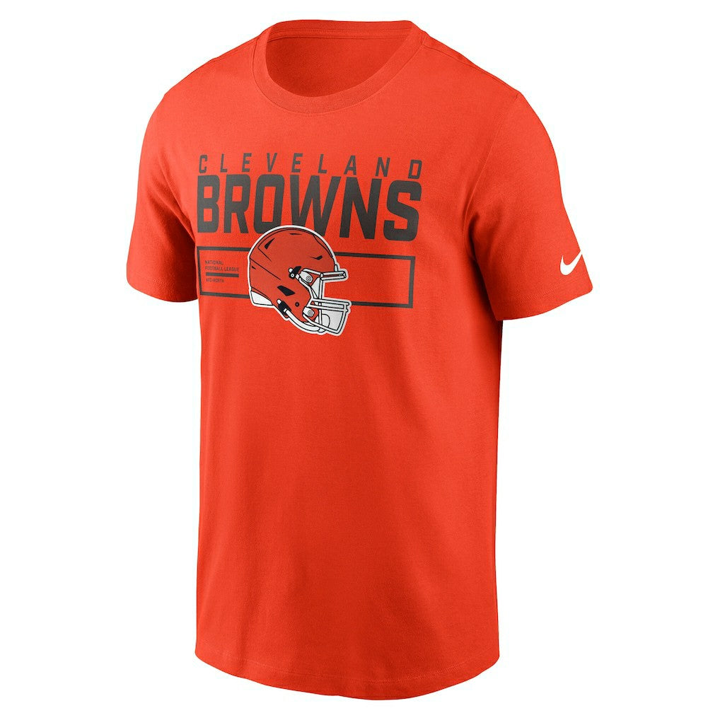 Nike Cleveland Browns Primetime Helmet Essential T-Shirt Orange