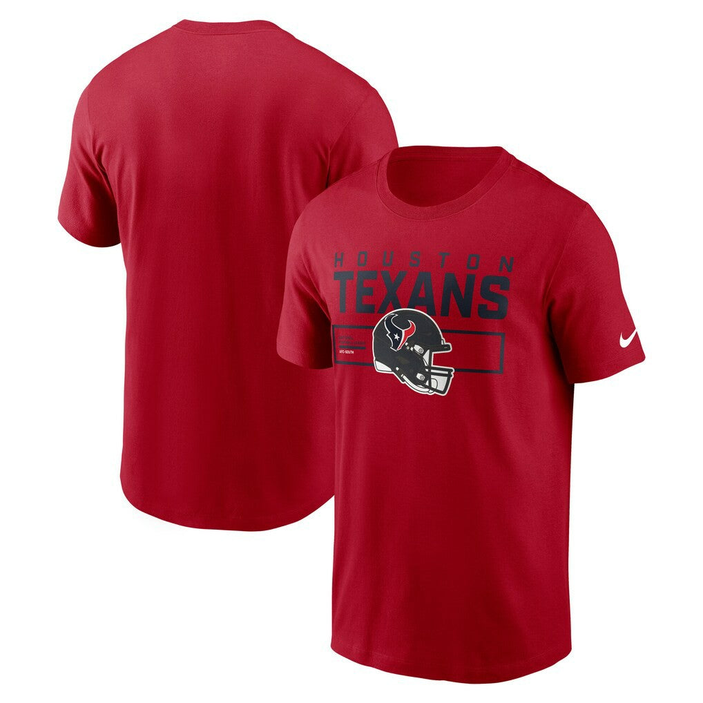 Nike Houston Texans Primetime Helmet Essential T-Shirt Red