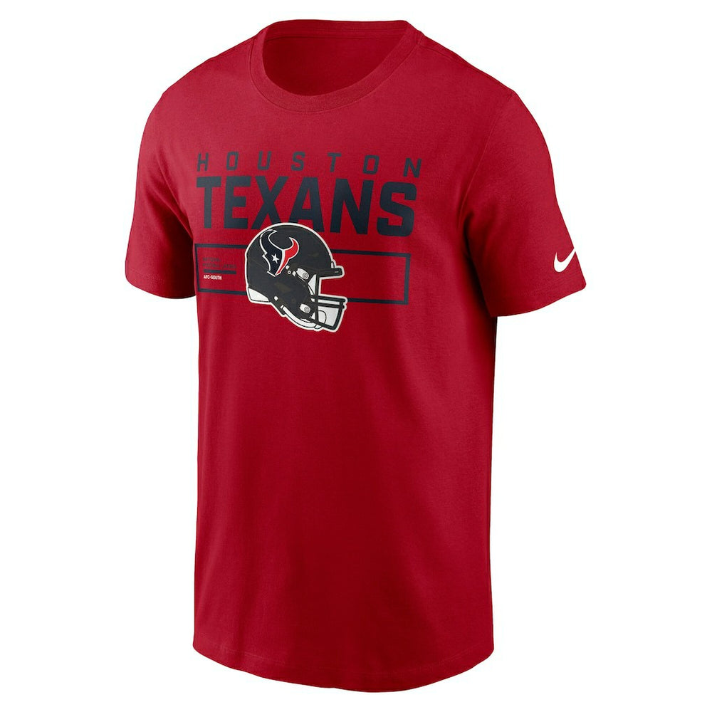 Nike Houston Texans Primetime Helmet Essential T-Shirt Red
