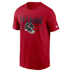 Nike Houston Texans Primetime Helmet Essential T-Shirt Red