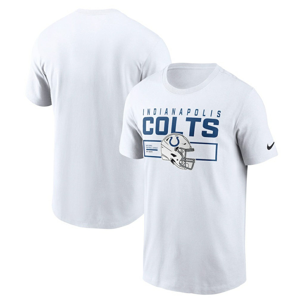 Nike Indianapolis Colts Primetime Helmet Essential T-Shirt White