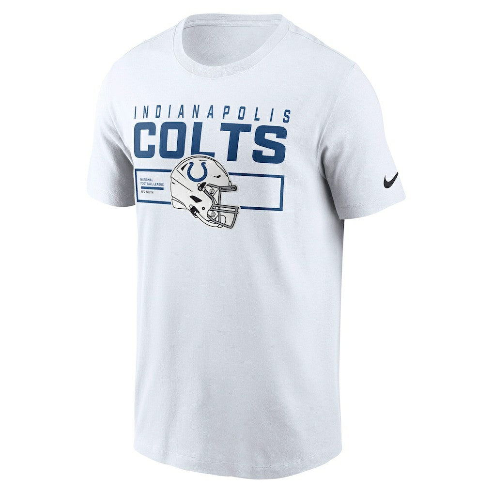 Nike Indianapolis Colts Primetime Helmet Essential T-Shirt White