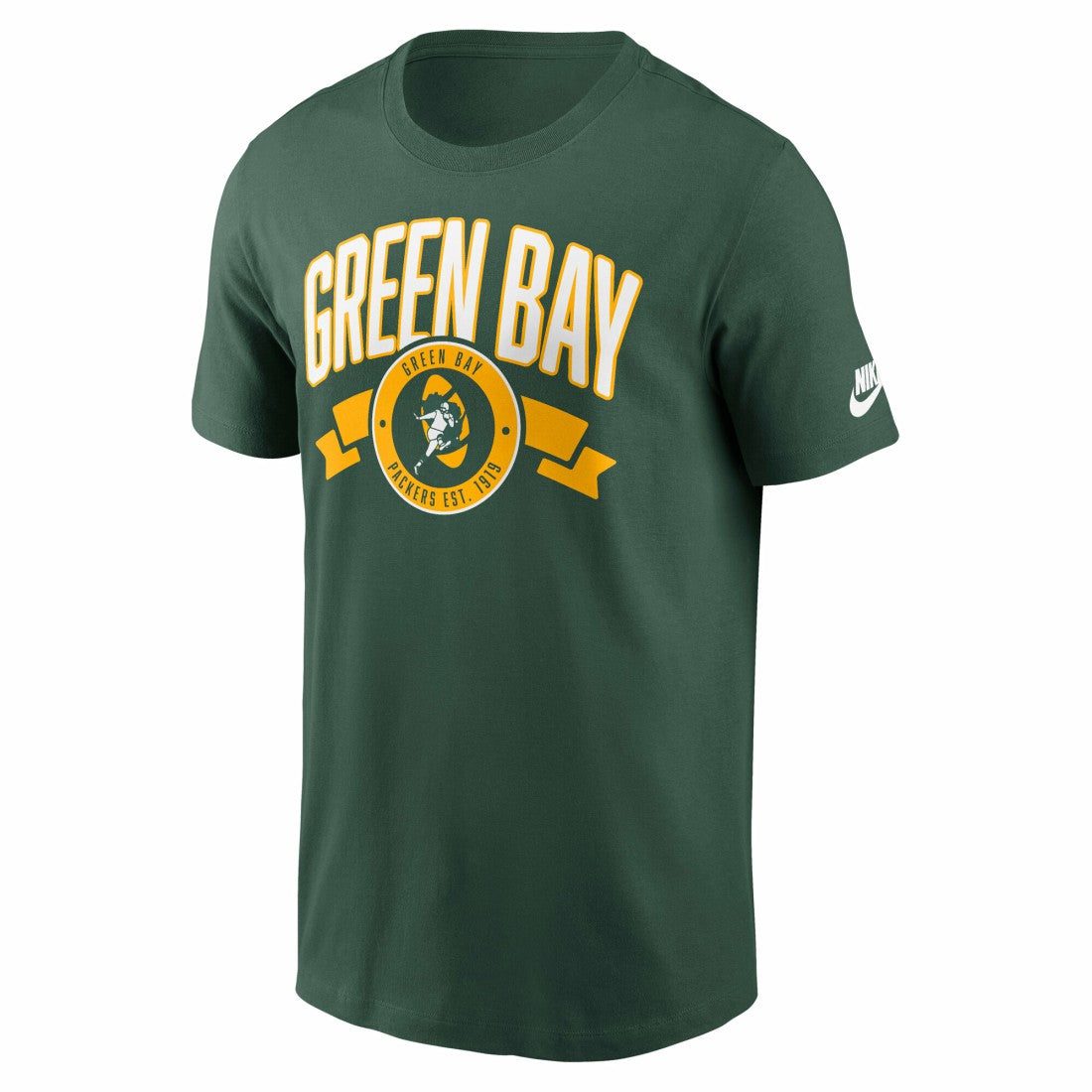 Nike Green Bay Packers Rewind Front and Back Hit Essential T-Shirt Green