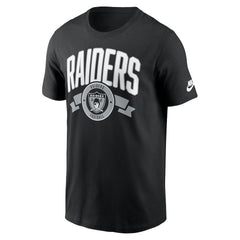 Nike Las Vegas Raiders Rewind Front and Back Hit Essential T-Shirt Black
