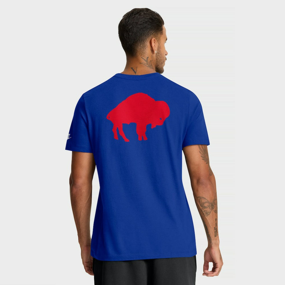 Nike Buffalo Bills Rewind Front and Back Hit Essential T-Shirt Royal