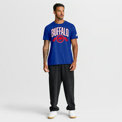 Nike Buffalo Bills Rewind Front and Back Hit Essential T-Shirt Royal