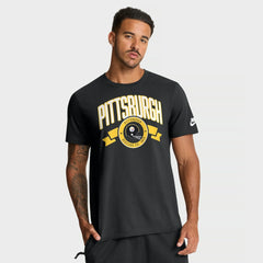 Nike Pittsburgh Steelers Rewind Front and Back Hit Essential T-Shirt Black