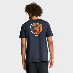 Nike Chicago Bears Rewind Front and Back Hit Essential T-Shirt Navy