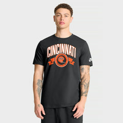 Nike Cincinnati Bengals Rewind Front and Back Hit Essential T-Shirt Black