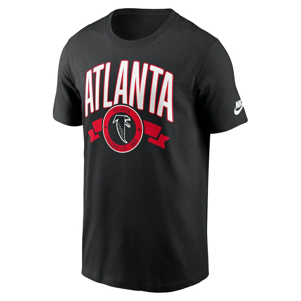 Nike Atlanta Falcons Rewind Front and Back Hit Essential T-Shirt Black