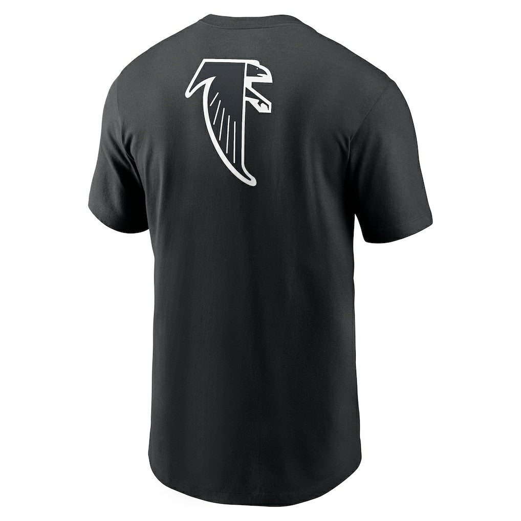 Nike Atlanta Falcons Rewind Front and Back Hit Essential T-Shirt Black
