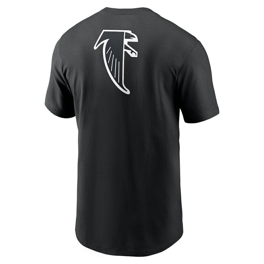 Nike Atlanta Falcons Rewind Front and Back Hit Essential T-Shirt Black