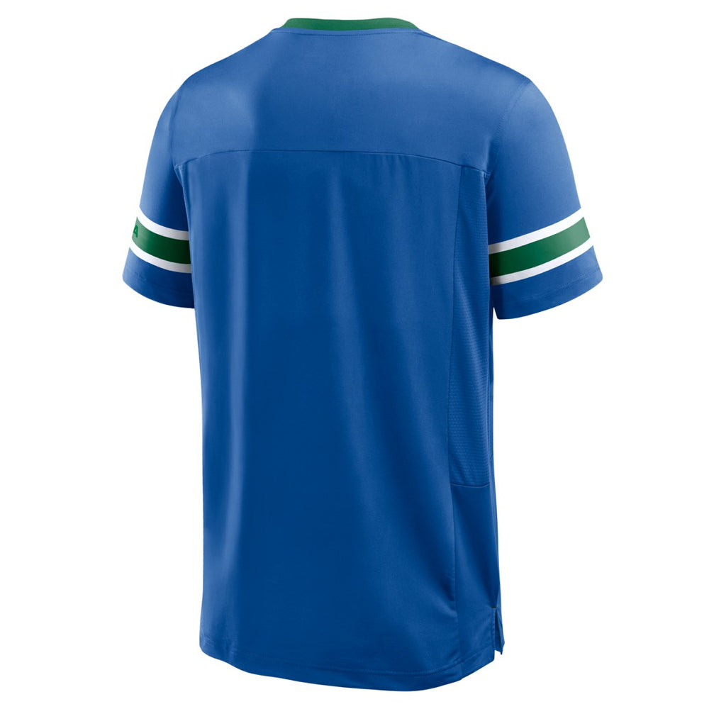 Fanatics Seattle Seahawks Hometown Premium Hashmark V-Neck T-Shirt Royal