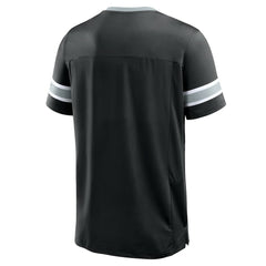 Fanatics Las Vegas Raiders Hometown Premium Hashmark V-Neck T-Shirt Black