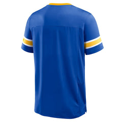 Fanatics Los Angeles Rams Hometown Premium Hashmark V-Neck T-Shirt Royal