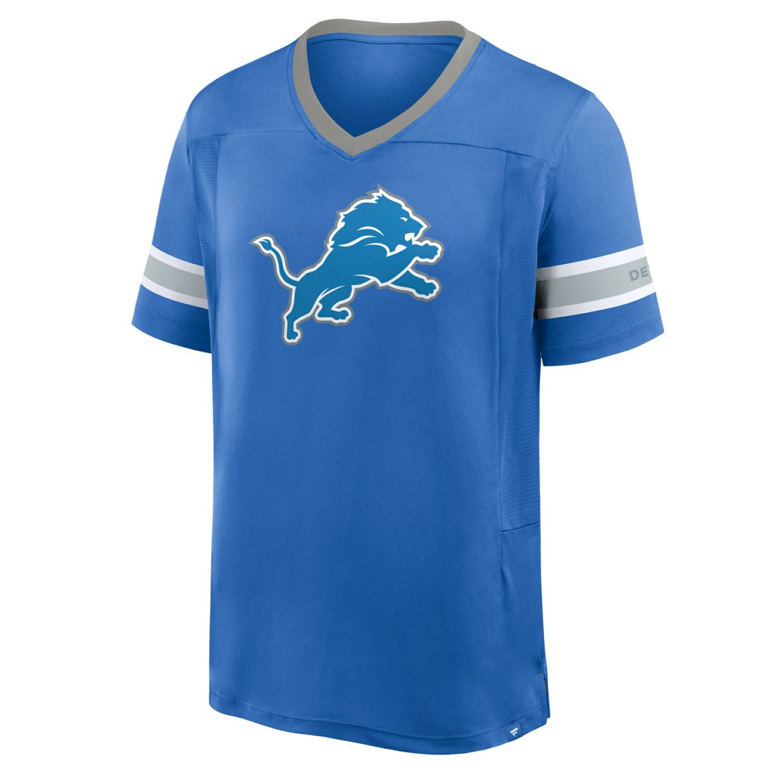 Fanatics Detroit Lions Hometown Premium Hashmark V-Neck T-Shirt Blue