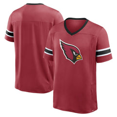 Fanatics Arizona Cardinals Hometown Premium Hashmark V-Neck T-Shirt Cardinal