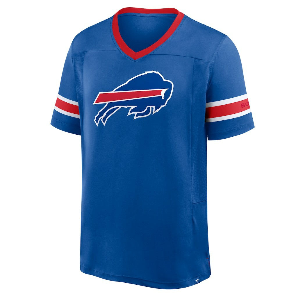 Fanatics Buffalo Bills Hometown Premium Hashmark V-Neck T-Shirt Royal