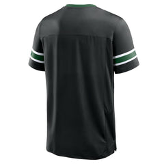 Fanatics New York Jets Redzone Hashmark V-Neck T-Shirt Black