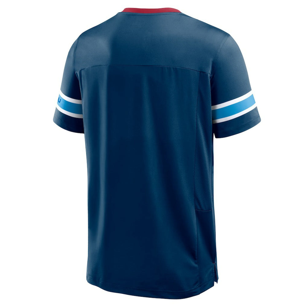 Fanatics Houston Texans Redzone Hashmark V-Neck T-Shirt Navy