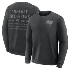 Fanatics Tampa Bay Buccaneers Deep Route Pullover Sweatshirt Black