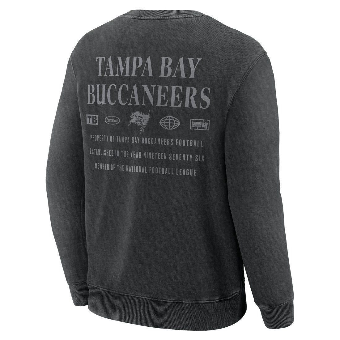 Fanatics Tampa Bay Buccaneers Deep Route Pullover Sweatshirt Black