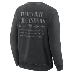 Fanatics Tampa Bay Buccaneers Deep Route Pullover Sweatshirt Black
