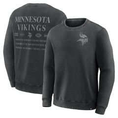 Fanatics Minnesota Vikings Deep Route Pullover Sweatshirt Black