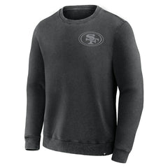 Fanatics San Francisco 49ers Deep Route Pullover Sweatshirt Black