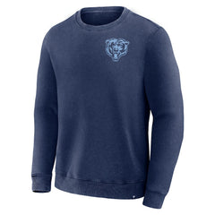 Fanatics Chicago Bears Deep Route Pullover Sweatshirt Navy