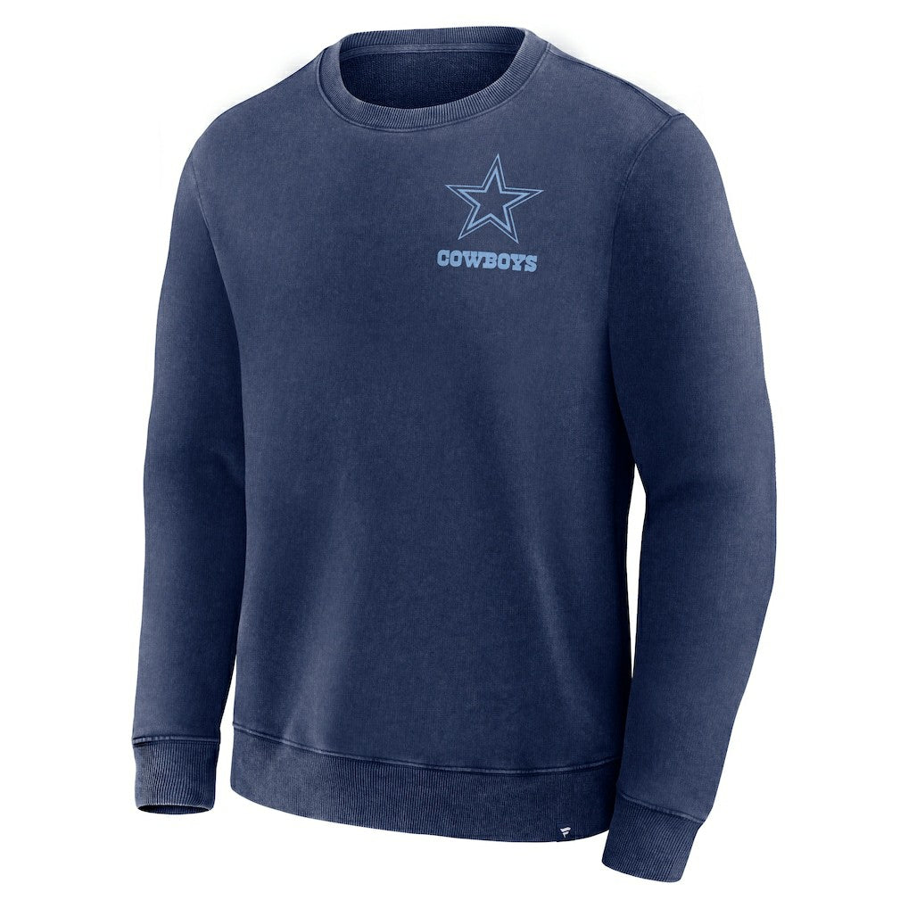 Fanatics Dallas Cowboys Deep Route Pullover Sweatshirt Navy