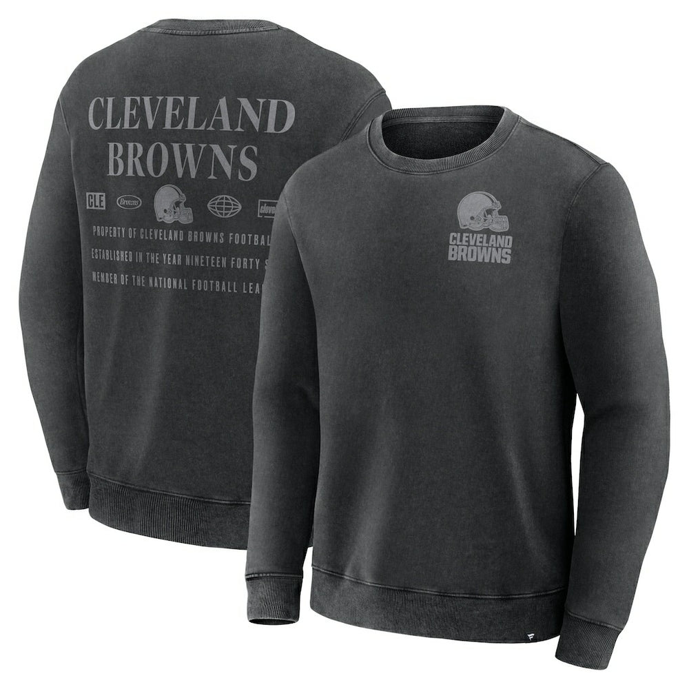 Fanatics Cleveland Browns Deep Route Pullover Sweatshirt Black