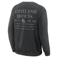 Fanatics Cleveland Browns Deep Route Pullover Sweatshirt Black