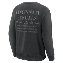 Fanatics Cincinnati Bengals Deep Route Pullover Sweatshirt Black