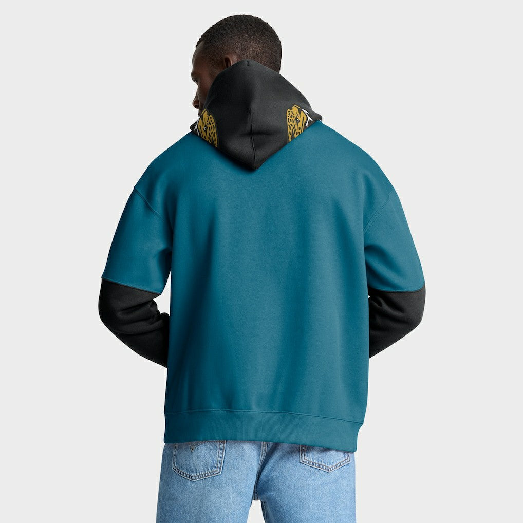 Fanatics Jacksonville Jaguars Helmet Retro Pullover Hoodie Teal
