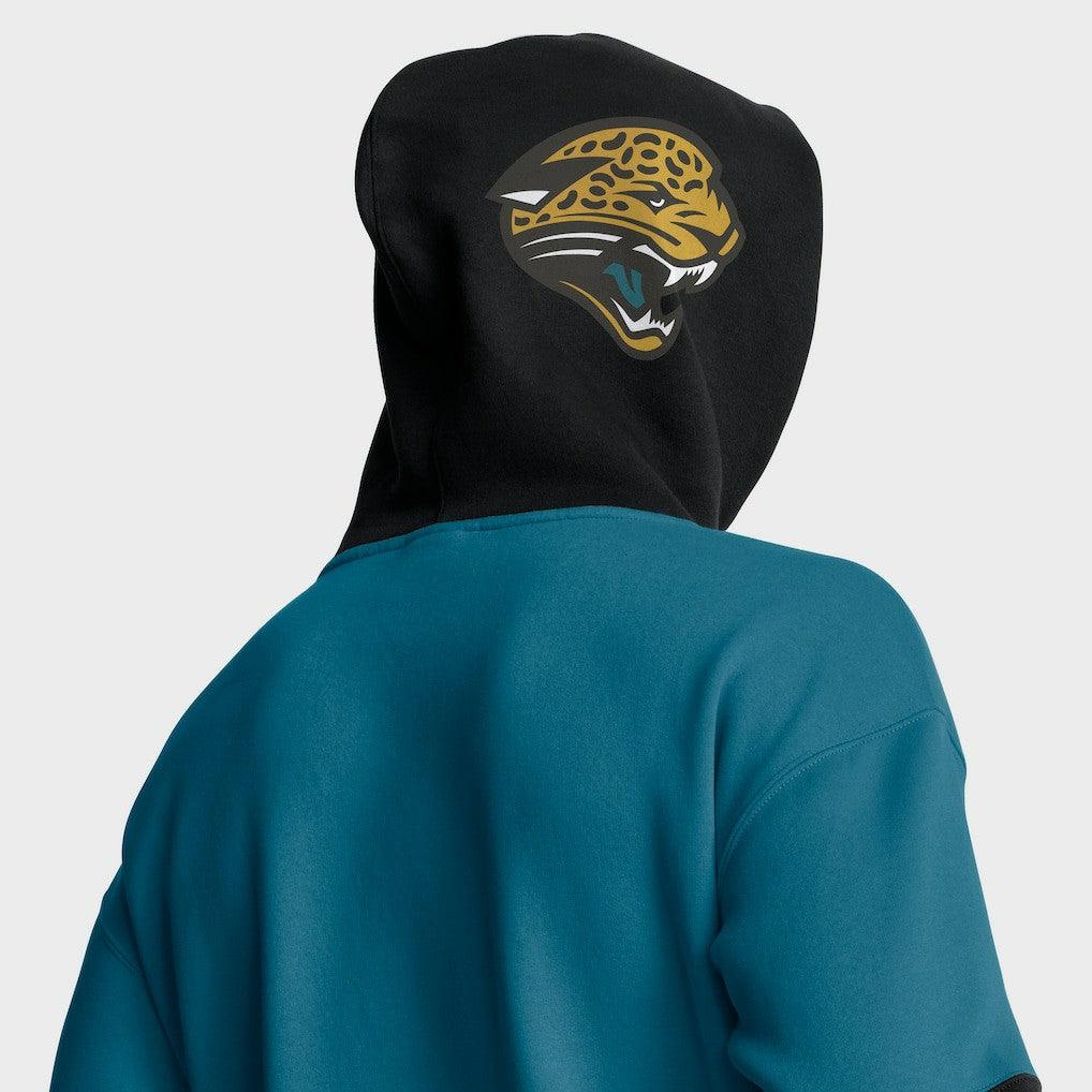 Fanatics Jacksonville Jaguars Helmet Retro Pullover Hoodie Teal