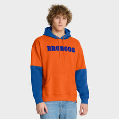 Fanatics Denver Broncos Helmet Retro Pullover Hoodie Orange