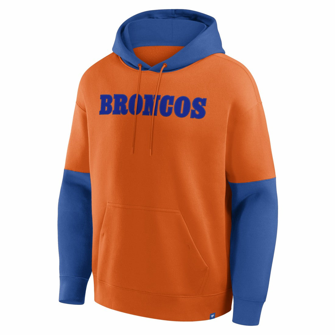 Fanatics Denver Broncos Helmet Retro Pullover Hoodie Orange