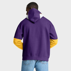 Fanatics Minnesota Vikings Helmet Retro Pullover Hoodie Purple