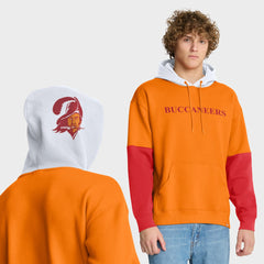 Fanatics Tampa Bay Buccaneers Helmet Retro Pullover Hoodie Tan