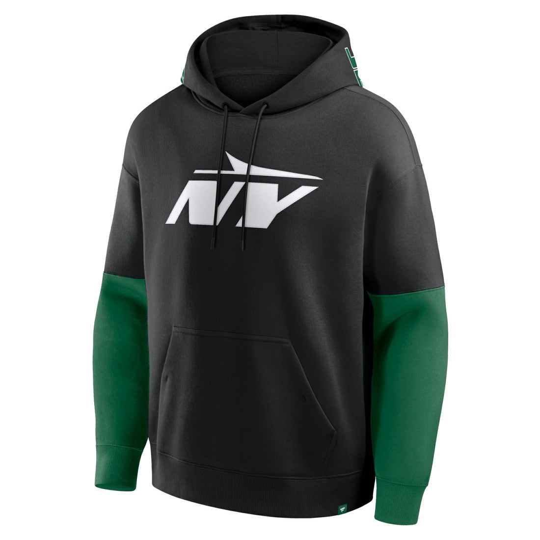 Fanatics New York Jets Helmet Alt Pullover Hoodie Black