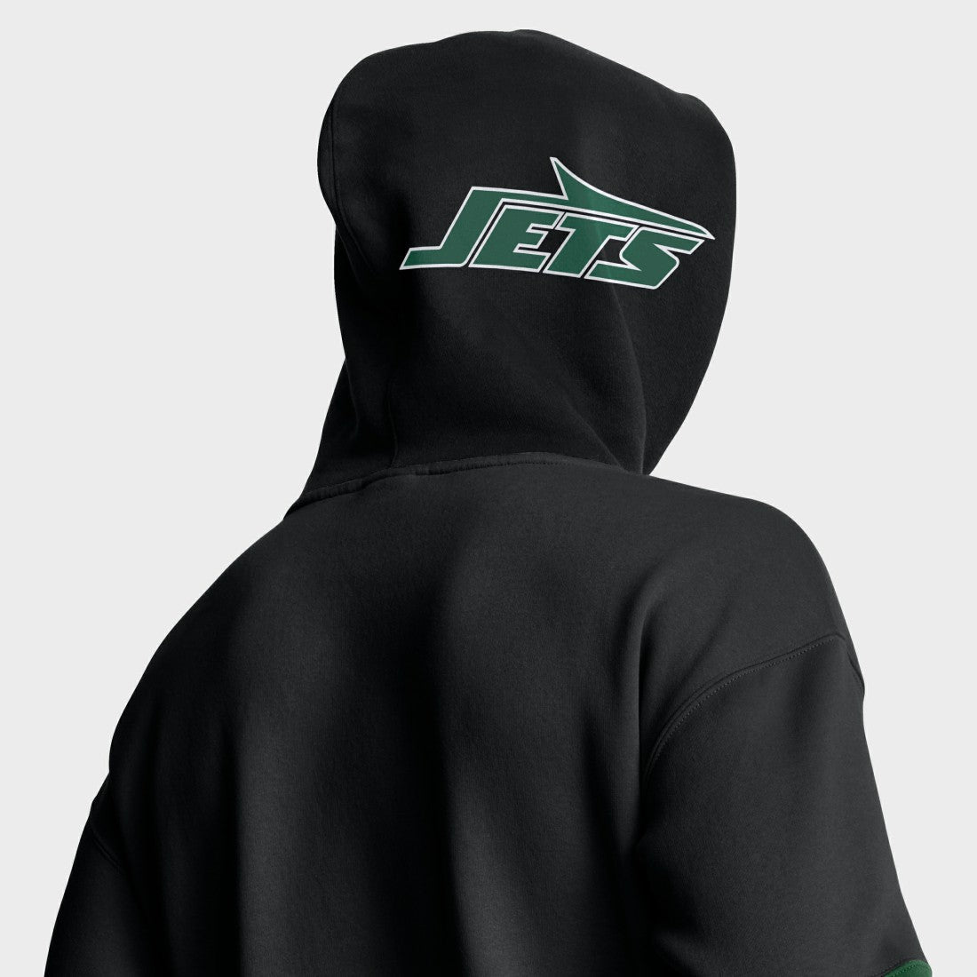 Fanatics New York Jets Helmet Alt Pullover Hoodie Black