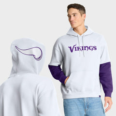 Fanatics Minnesota Vikings Helmet Alt Pullover Hoodie White