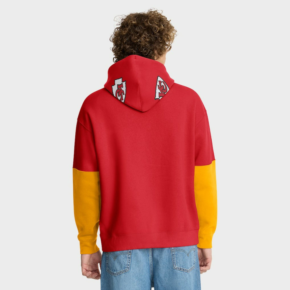 Fanatics Kansas City Chiefs Helmet Pullover Hoodie Red