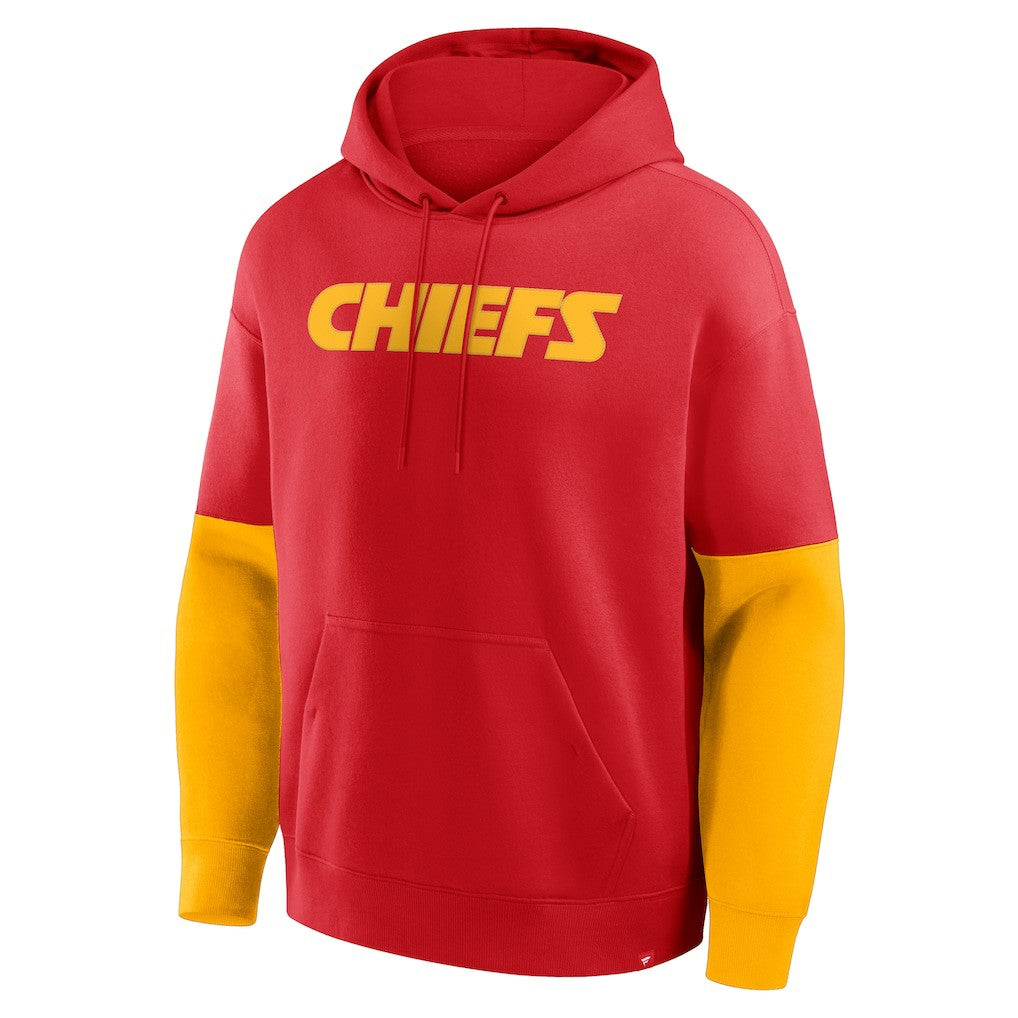 Fanatics Kansas City Chiefs Helmet Pullover Hoodie Red
