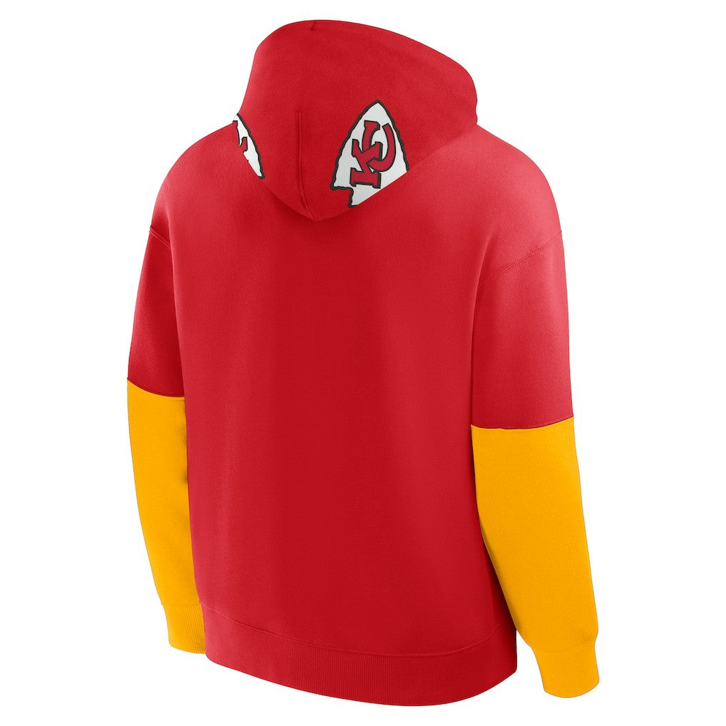 Fanatics Kansas City Chiefs Helmet Pullover Hoodie Red