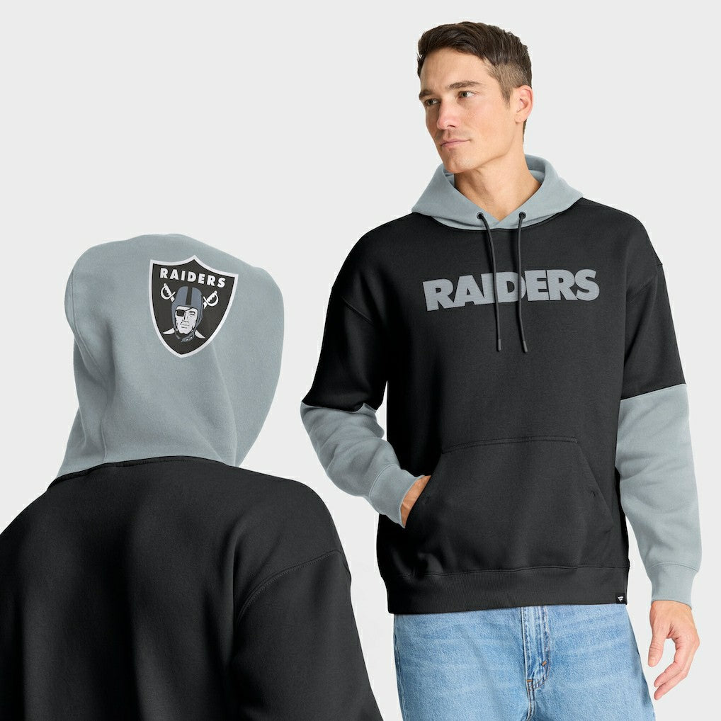 Fanatics Las Vegas Raiders Helmet Pullover Hoodie Black
